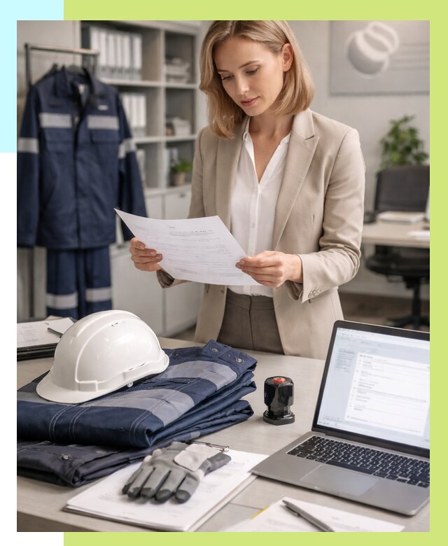 Сертификация спецодежды в Копейске от 7184 р. | Алешин-Кпс