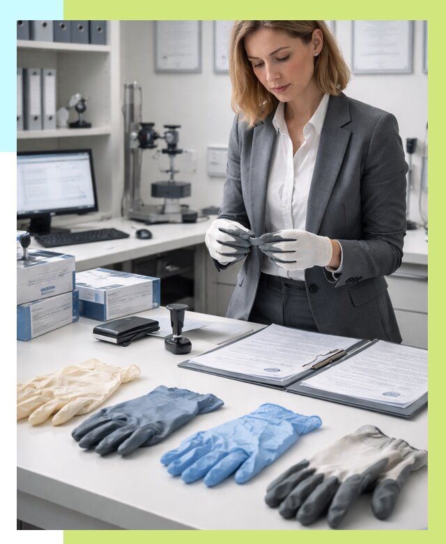 Сертификация перчаток в Копейске от 8724 р. | Алешин-Кпс