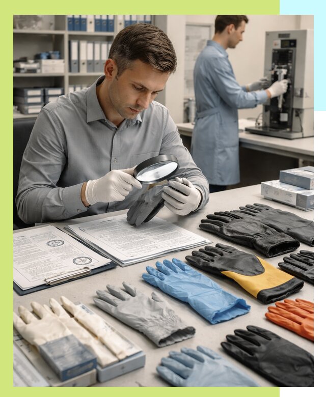 Сертификация перчаток и средств защиты продукции в Копейске