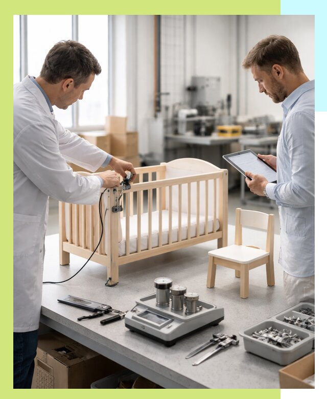 Сертификация детской мебели и проверка безопасности в Копейске