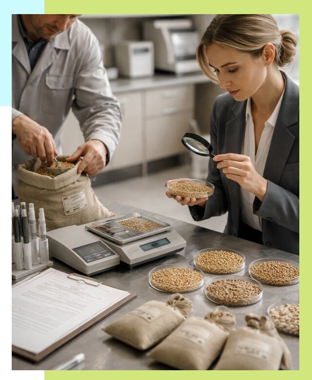 Сертификация зерна в Копейске по цене от 15395 р. | Алешин-Кпс