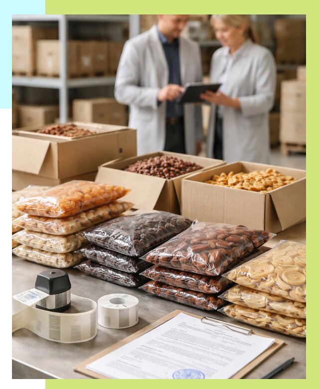 Сертификация сухофруктов в Копейске от 12316 р. | Алешин-Кпс под ключ