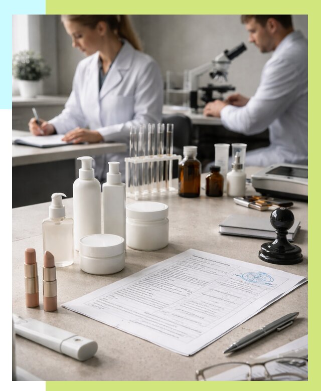 Сертификация косметики в Копейске от 20526 р. - Алешин-Кпс