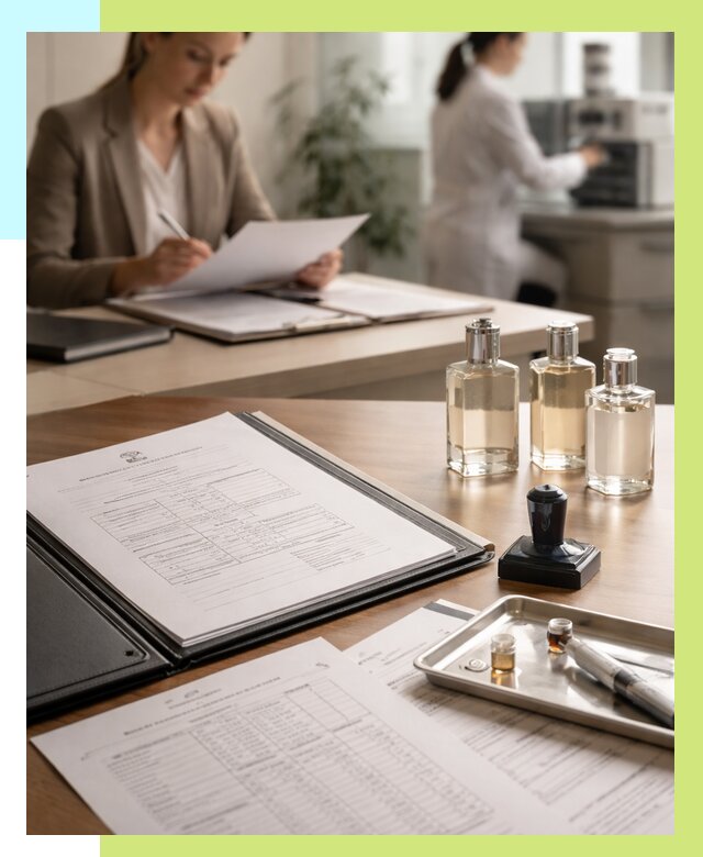 Сертификация парфюмерии в Копейске от 15395 р. | Алешин-Кпс