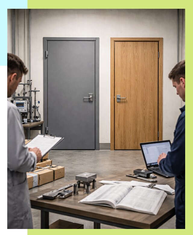 Сертификация дверей в Копейске от 8210 р. под ключ | Алешин-Кпс