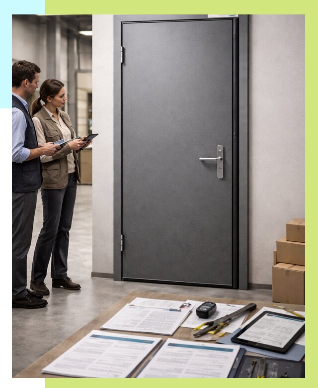 Сертификация противопожарных дверей в Копейске от 9237 р. | Алешин-Кпс