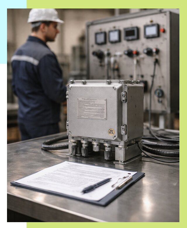 Сертификация взрывозащищенного оборудования в Копейске от 35921 р. | Алешин-Кпс