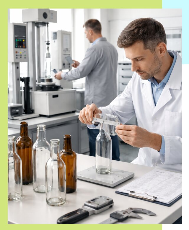 Сертификация стеклянных бутылок и сопутствующей упаковки в Копейске