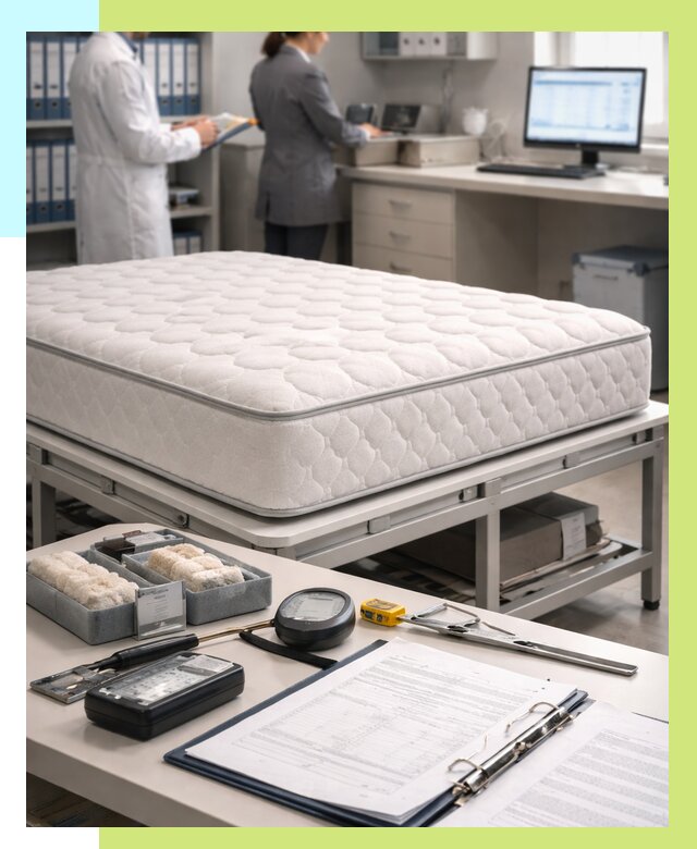 Сертификация матрасов в Копейске от 8724 р. | Алешин-Кпс