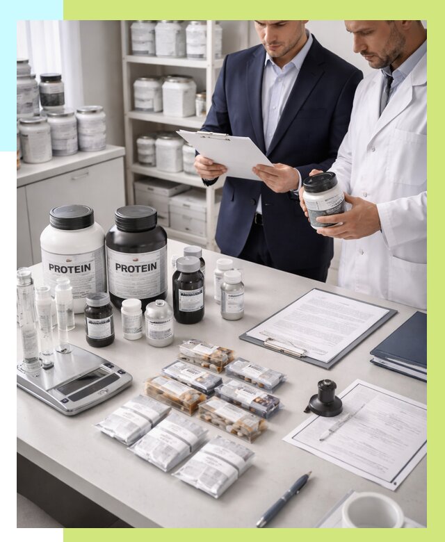 Сертификация спортивного питания в Копейске от 15395 р., Алешин-Кпс