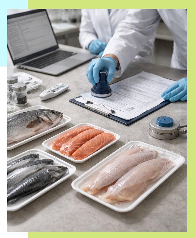 Сертификация рыбы и сертификат в Копейске от 15395 р. | Алешин-Кпс