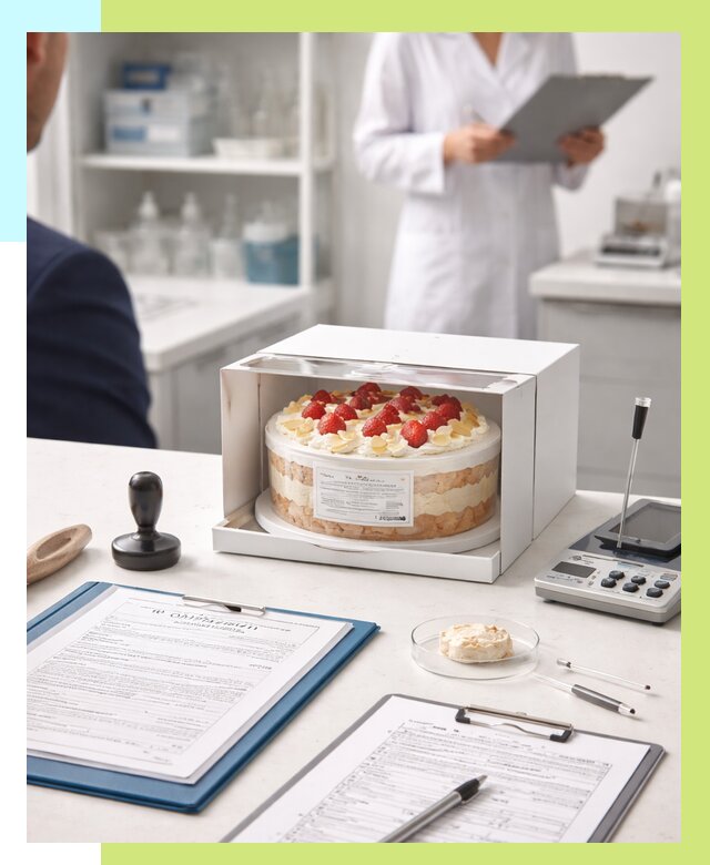 Сертификация тортов в Копейске от 9237 р. заказать | Алешин-Кпс