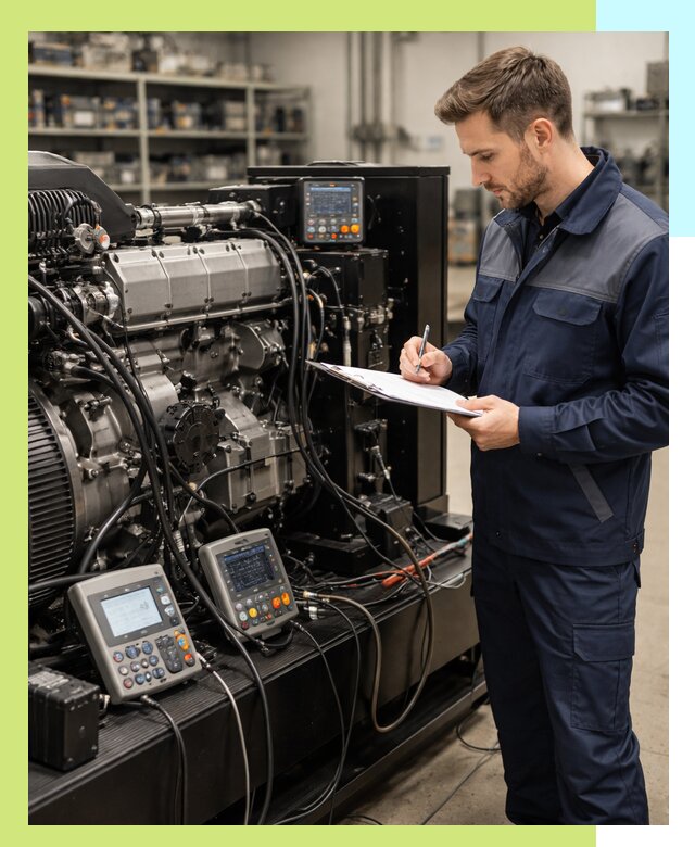 Сертификация дизельных генераторов и их оборудования в Копейске