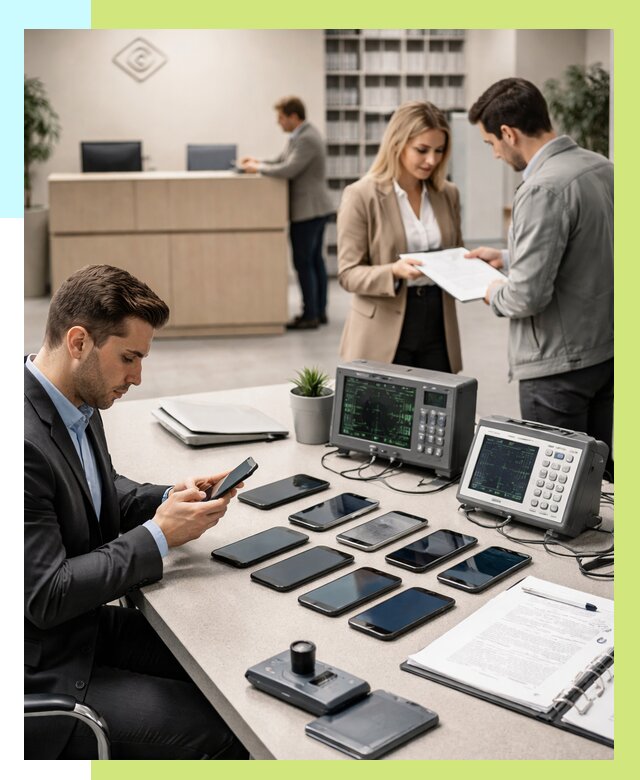 Сертификация телефонов в Копейске от 25658 р. под ключ | Алешин-Кпс