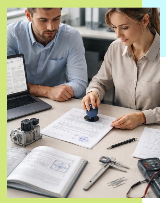 Выдача паспорта изделия и техническая экспертиза продукции в Копейске