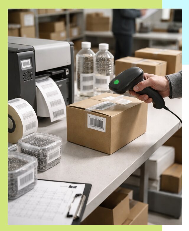 Штрихкодирование продукции и маркировка для продажи в Копейске