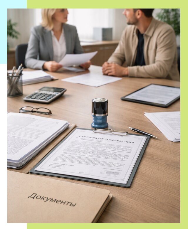 Сертификат соответствия на продукцию в Копейске от 15395 р.|Алешин-Кпс