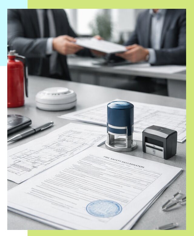 Декларация пожарной безопасности в Копейске от 8210 р. | Алешин-Кпс