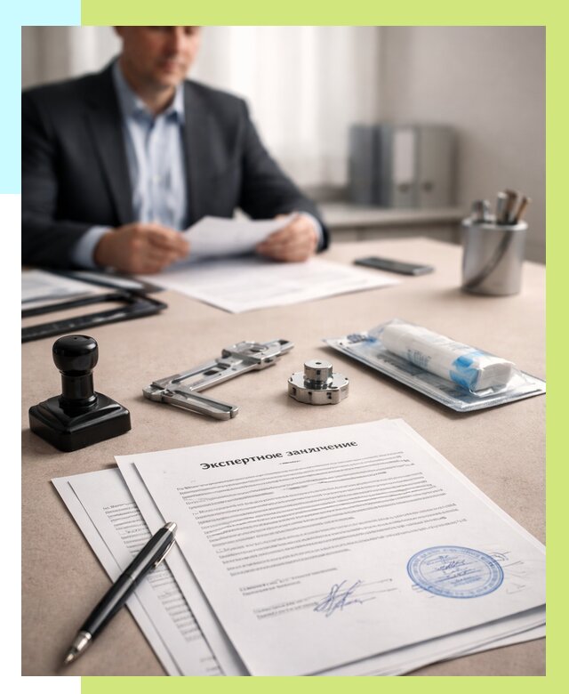 Экспертное заключение на продукцию в Копейске от 8724 р. | Алешин-Кпс