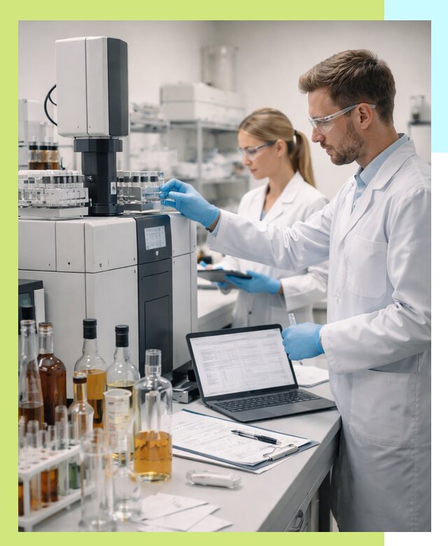 Выдача заключения о спиртосодержании продукции в Копейске