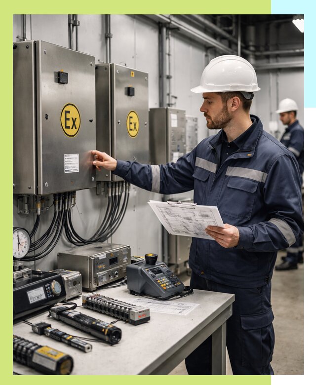 Сертификат взрывозащиты промышленного оборудования в Копейске