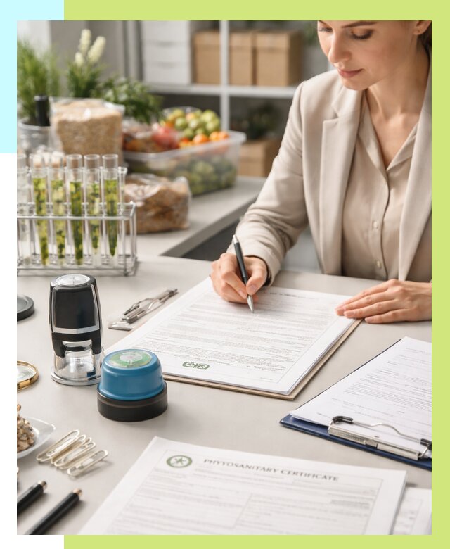 Фитосанитарный сертификат оформить в Копейске от 4618 р. | Алешин-Кпс