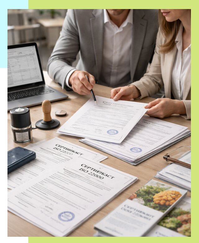 Сертификат ISO 22000 в Копейске от 41052 р. под ключ | Алешин-Кпс