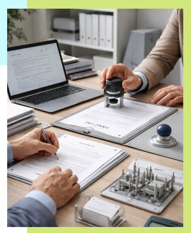 Сертификат ISO 29001 в Копейске под ключ от 76973 р. | Алешин-Кпс