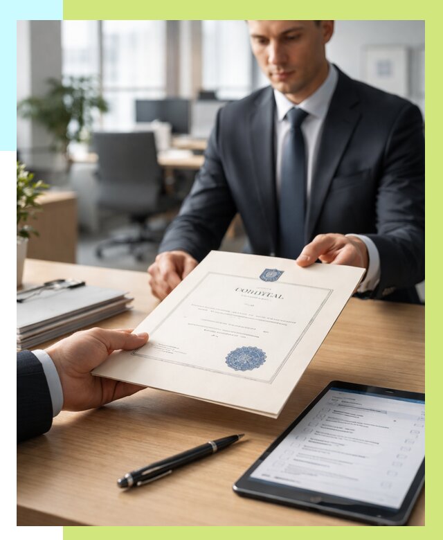 Сертификат ISO 30301 в Копейске от 35921 р. | Алешин-Кпс - под ключ