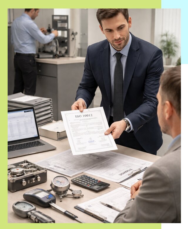 Выдача сертификата ISO 10012 по требованиям метрологии в Копейске