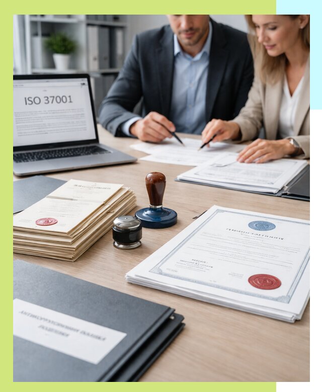 Получение сертификата ISO 37001 по системе борьбы с коррупцией в Копейске
